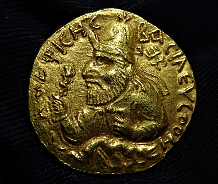クシャン朝インド、ヴィマ・カドフィセス（在位AD107-127年）の