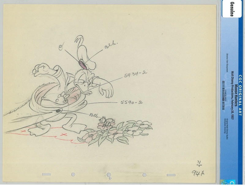 ディズニー映画「ミッキーの猛獣がリ（Moose Hunters ）」の