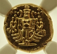 �������쥤��ɲ�Ҥ�1747-1781ǯ�ˤ���ȯ�Ԥ��줿�ѥ�����ߡ�MS66����ꡢKM-22