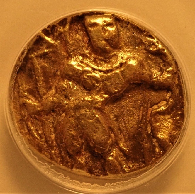 古代インド カラクチュリ朝 ディナール金貨 ANACS鑑定済み AU 50