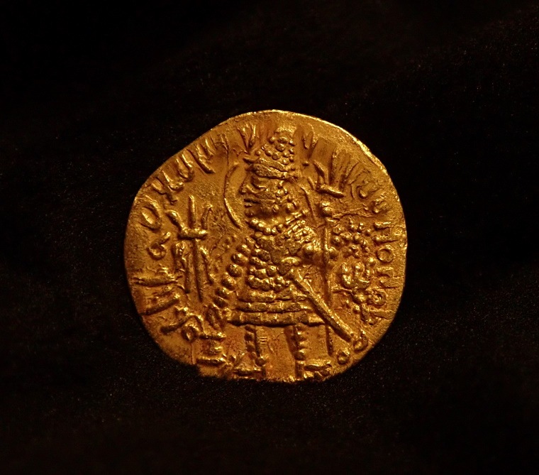 古代インド トリプリ王朝 ディナール金貨 ANACS鑑定済み AU 50 古代インド トリプリ王朝 ディナール金貨 ANACS鑑定済み AU 50