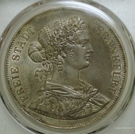 �ɥ��ĤΥե�󥯥ե�ȡ�1861ǯȯ�ԡ����������֥ե�󥳥˥���MS63