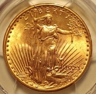 ����ꥫ1924ǯ20�ɥ�D��MS65+�����