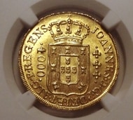 �֥饸��1813/2ǯȯ�ԡ��ۥ��������4000�ڎ�����ߡ�MS65�ǹ����