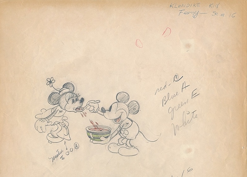 Disney Lucasfilm スターウォーズ　ジェダイ　ミッキー　直筆原画 Disney Lucasfilm スターウォーズ ジェダイ ミッキー 直筆原画