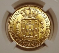 �֥饸��1815/4ǯȯ�ԡ��ۥ��������4000�ڎ�����ߡ�MS65��ǹ����