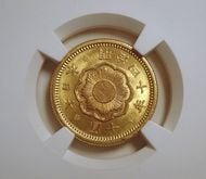 明治35年一円銀貨、MS64高鑑定 | アンティーク・コイン