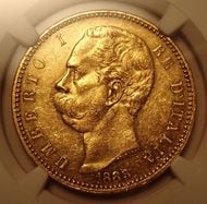 ★本物保証　新一円銀貨　大型　明治17年　特年　NGC 日本、明治17年、明治一円銀貨（大型） | アンティーク・コイン