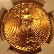 ����ꥫ1926ǯ20�ɥ롢MS65+�� CAC��٥�����