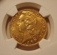 香港1866年/初年号、ビクトリアの1ドル銀貨、AU58高鑑定