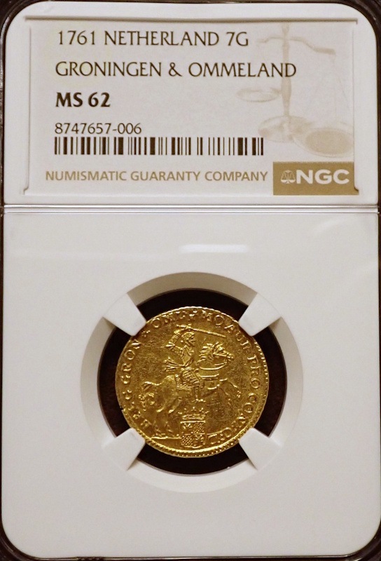 ������1761ǯ��7����ƥ�MS62�����
