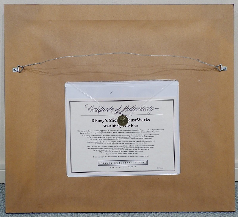 �ǥ����ˡ��Υƥ�����ȡ�Mickey Mouse Works�פǼºݤ˻Ȥ�줿���ץ롼�Ȥ�£���ѥ����ʼ������ط��ǡ�