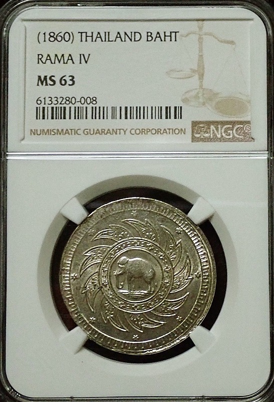 ����1860ǯȯ�ԡ�1�С��Ķ�ߡ��顼�ޣ�����MS63�����
