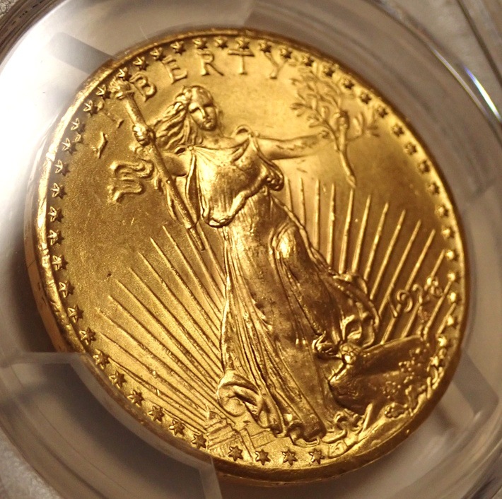 ����ꥫ1928ǯ20�ɥ롢MS66�����