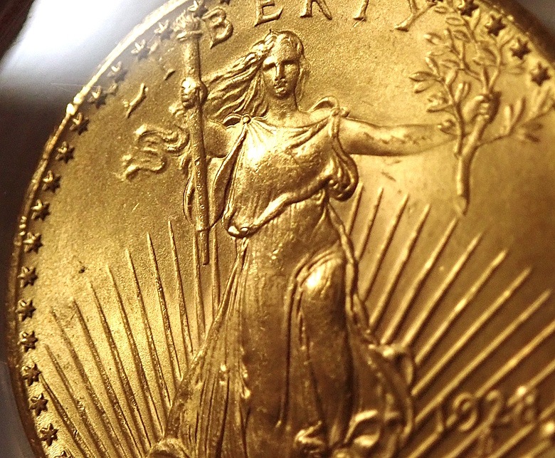 ����ꥫ1928ǯ20�ɥ롢MS66�����