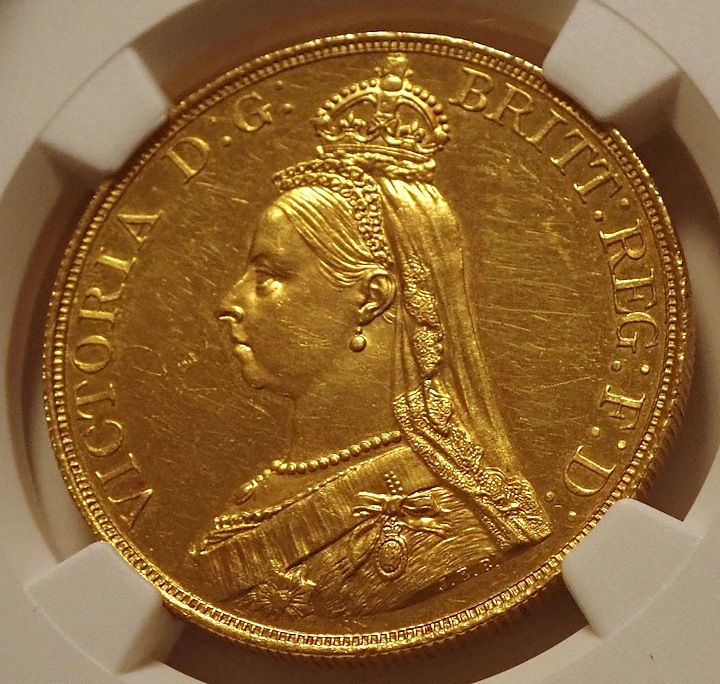 �����ꥹ1887ǯ�ӥ��ȥꥢ��5�ݥ�ɡ��ץ롼�ե饤��