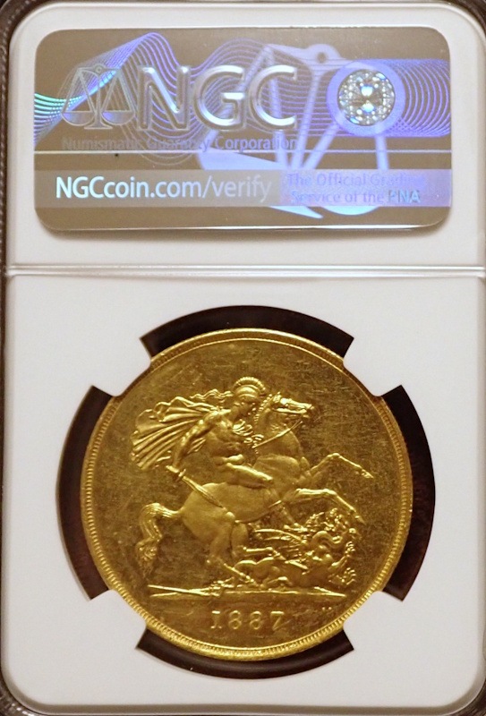 �����ꥹ1887ǯ�ӥ��ȥꥢ��5�ݥ�ɡ��ץ롼�ե饤��