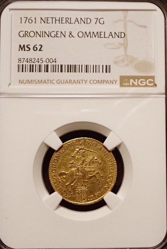 ������1761ǯ��7����ƥ�MS62�����