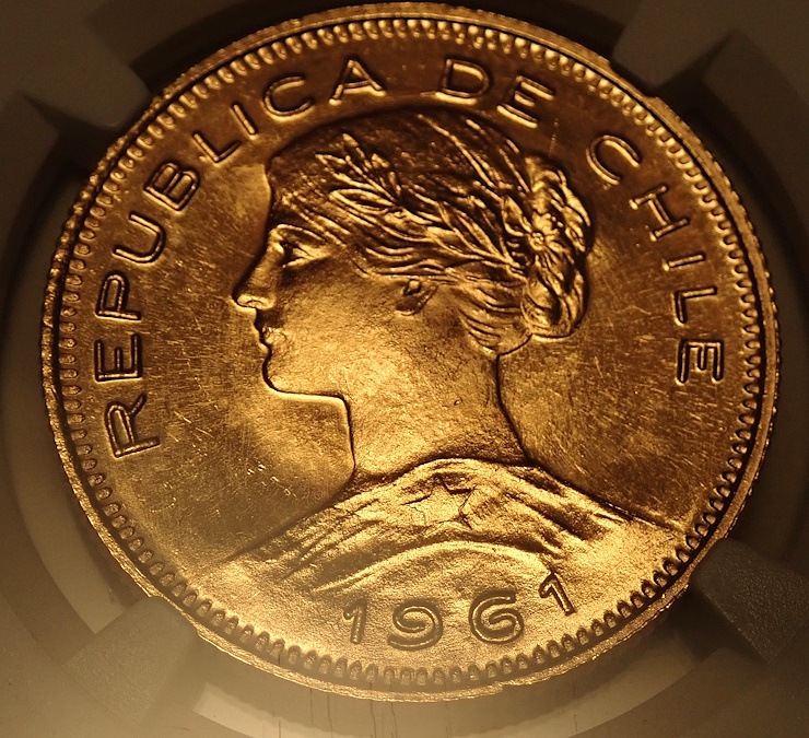 ����1961ǯȯ��100�ڥ���ߡ�MS66