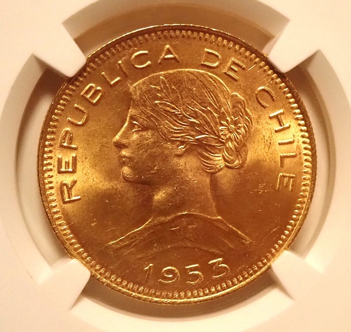 ����1953ǯȯ�ԡ�100�ڥ���ߡ�MS66��Ʊǯ��κǹ����