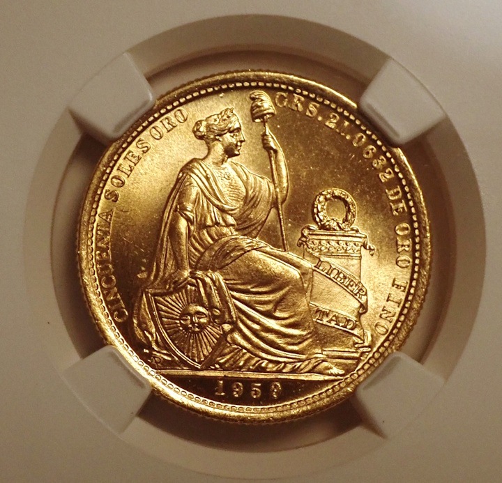 �ڥ롼50����1959ǯ��MS67��ǹ���� R