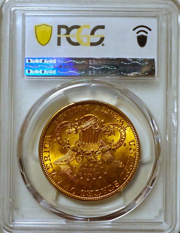 ����ꥫ1904ǯ20�ɥ롢MS65+�����