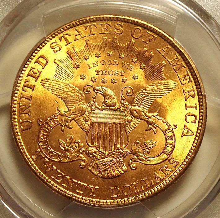 ����ꥫ1904ǯ20�ɥ롢MS65+�����