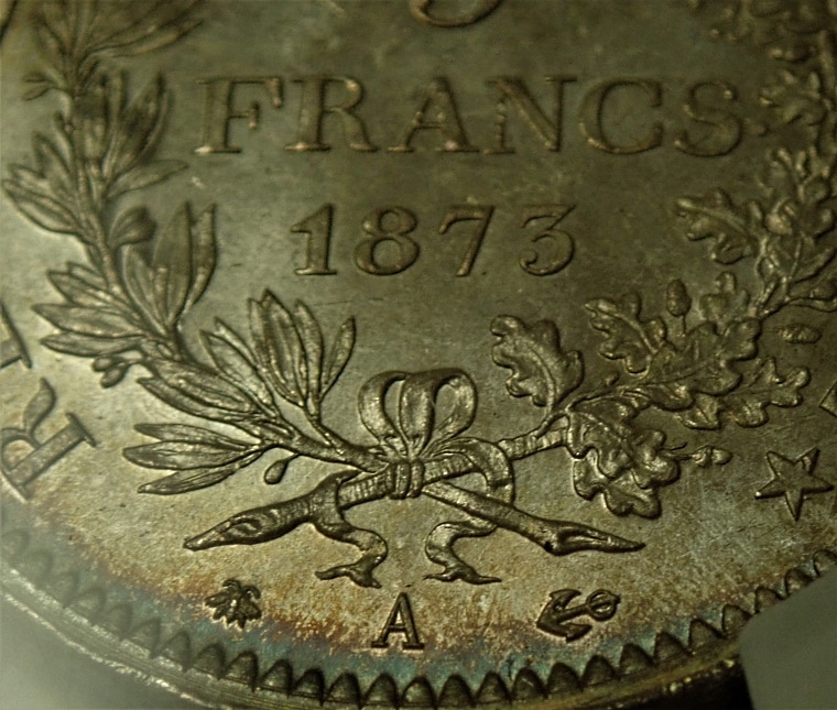 �ե��1873ǯ5�ե�󡢽�ǹ����MS66+��100���1��ι����