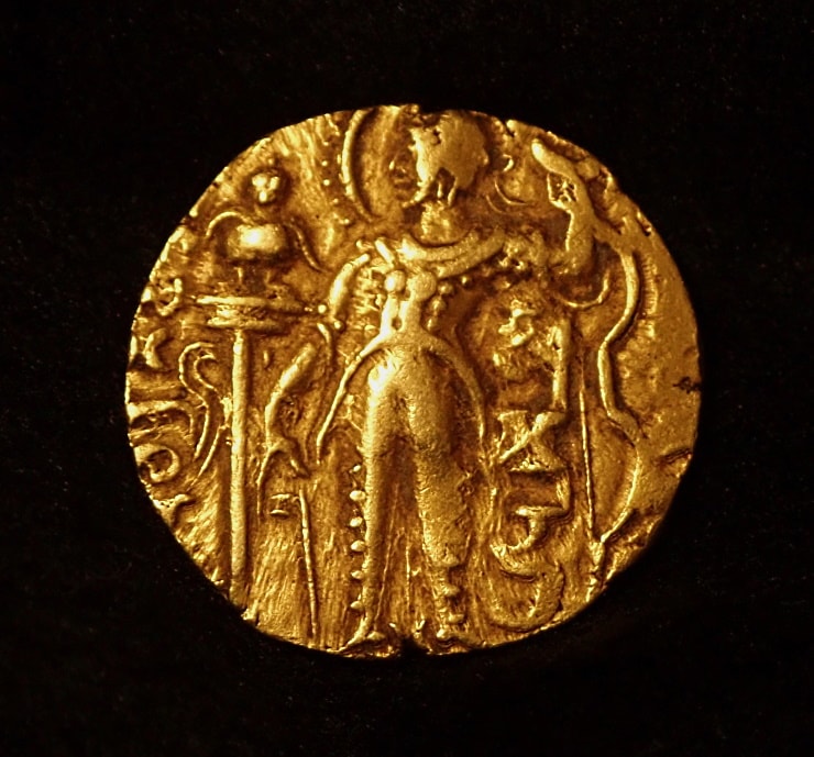 古代インド カラクチュリ朝 ディナール金貨 ANACS鑑定済み AU 50 古代インド カラクチュリ朝 ディナール金貨 ANACS鑑定済み AU 50