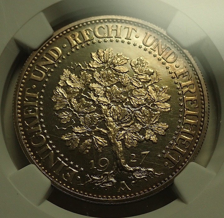 �ɥ���1927ǯ5�饤�ҥ��ޥ륯��ߡ�PF66 Cameo��ǹ����