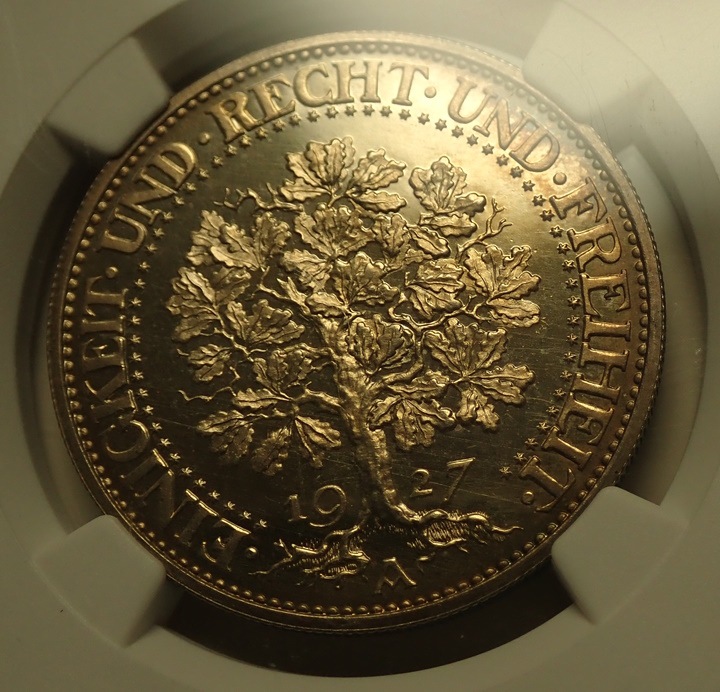 �ɥ���1927ǯ5�饤�ҥ��ޥ륯��ߡ�PF66 Cameo��ǹ����