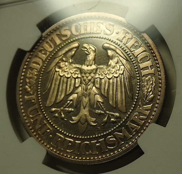 �ɥ���1927ǯ5�饤�ҥ��ޥ륯��ߡ�PF66 Cameo��ǹ����