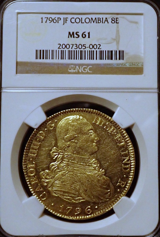 ������ӥ���1796ǯ8���������ɡ�NGC-MS61��ǹ����