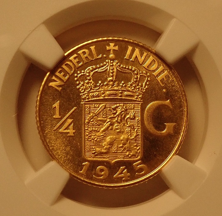 ���������쥤��ɡ�1945ǯȯ�Ԥ�1/4����ƥ󡢶��Ǥ���PF67 CAMEO