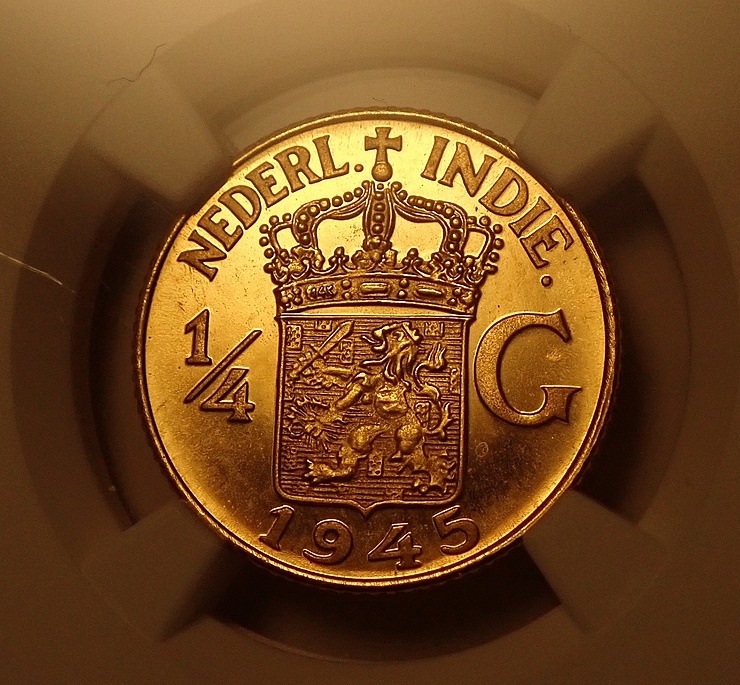 ���������쥤��ɡ�1945ǯȯ�Ԥ�1/4����ƥ󡢶��Ǥ���PF67 CAMEO