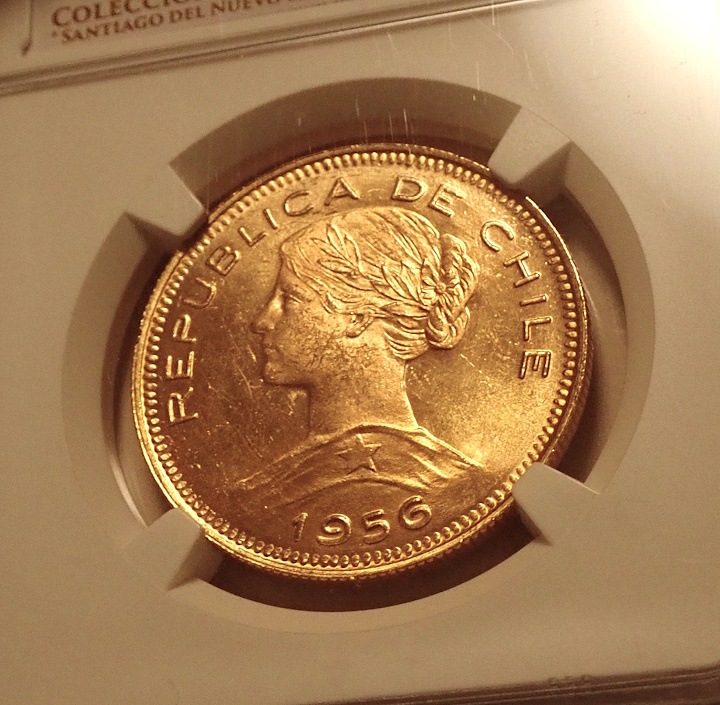 ����1956ǯȯ��100�ڥ���ߡ�MS67ñ�Ⱥǹ����