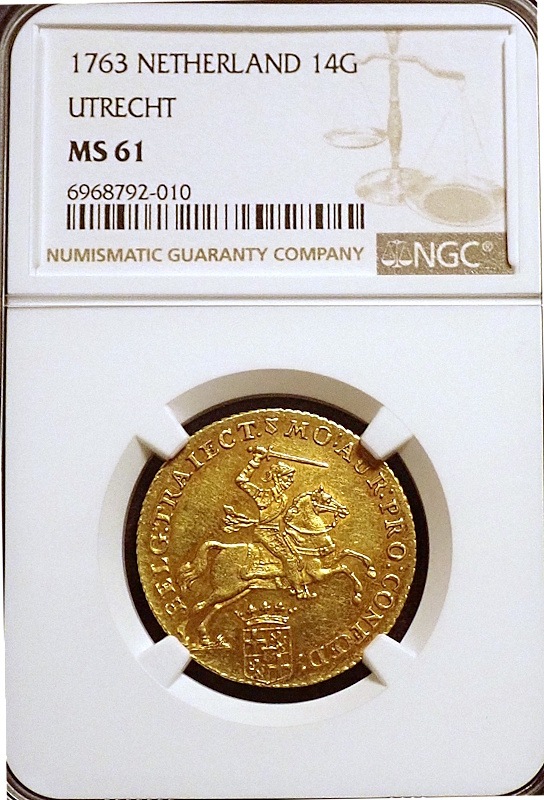 ������1763ǯ��14����ƥ��Golden Reider)MS61