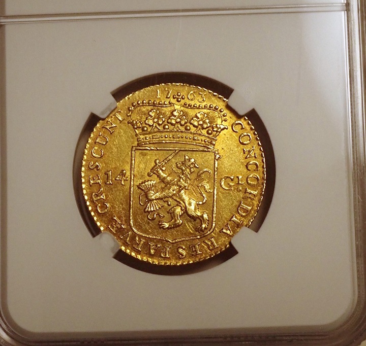 ������1763ǯ��14����ƥ��Golden Reider)MS61