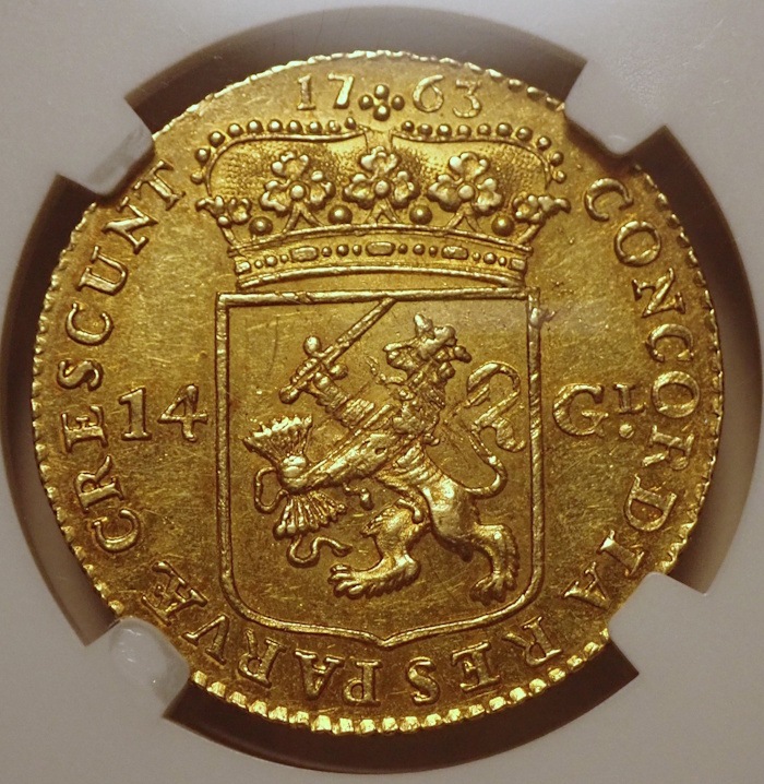 ������1763ǯ��14����ƥ��Golden Reider)MS61