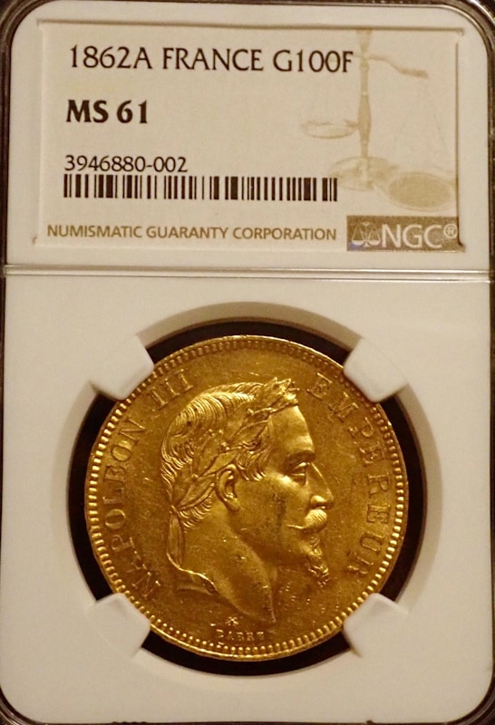 �ʥݥ쥪��100�ե��1862ǯ�ѥ�MS61