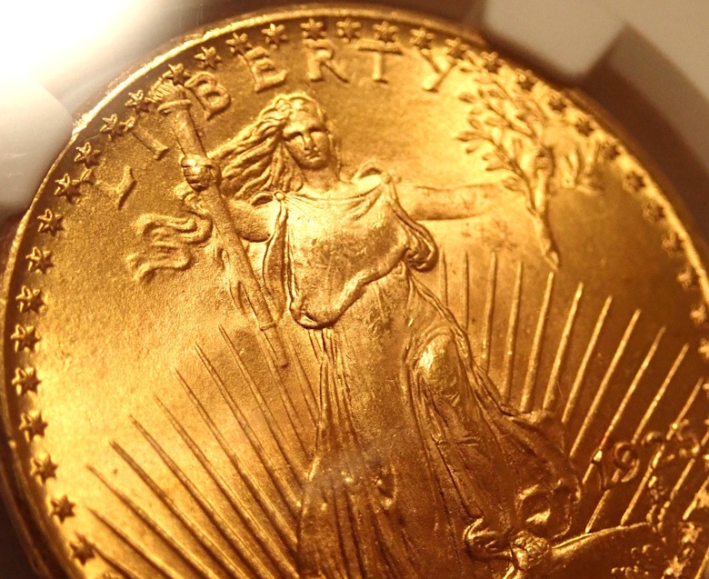 ����ꥫ1925ǯ20�ɥ롢MS66�ܹ����ʾ��0.3������