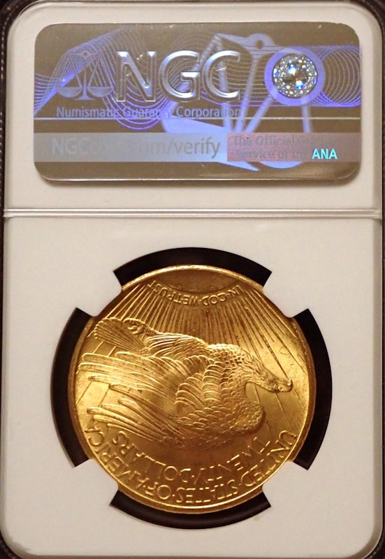 ����ꥫ1925ǯ20�ɥ롢MS66�ܹ����ʾ��0.3������