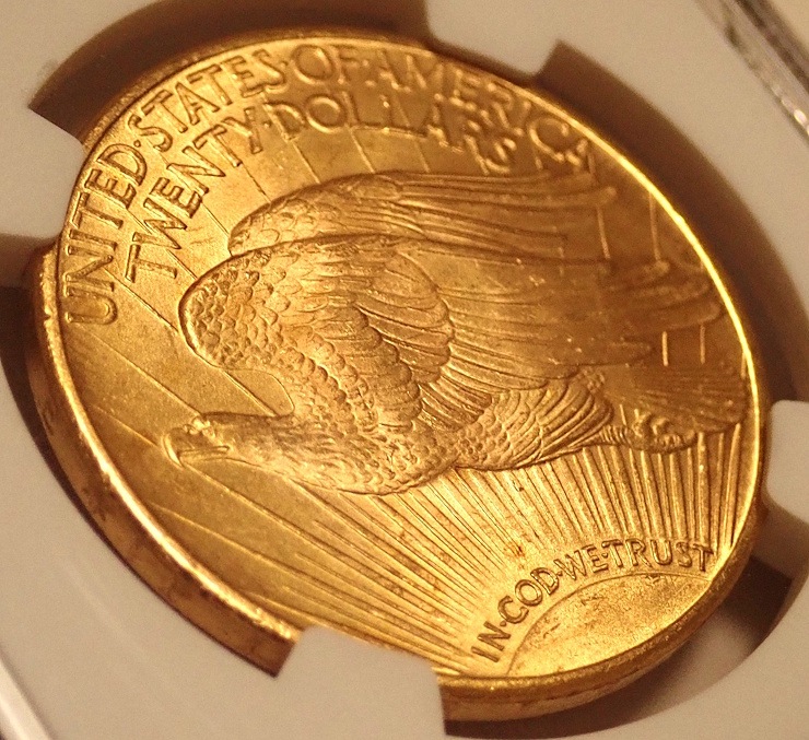 ����ꥫ1925ǯ20�ɥ롢MS66�ܹ����ʾ��0.3������