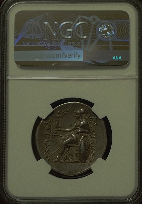 トラキア王国、リュシマコス王（BC305281年）のテトラドラクマ銀貨Ch XF アンティーク・コイン オンラインショップ「ときいろ」