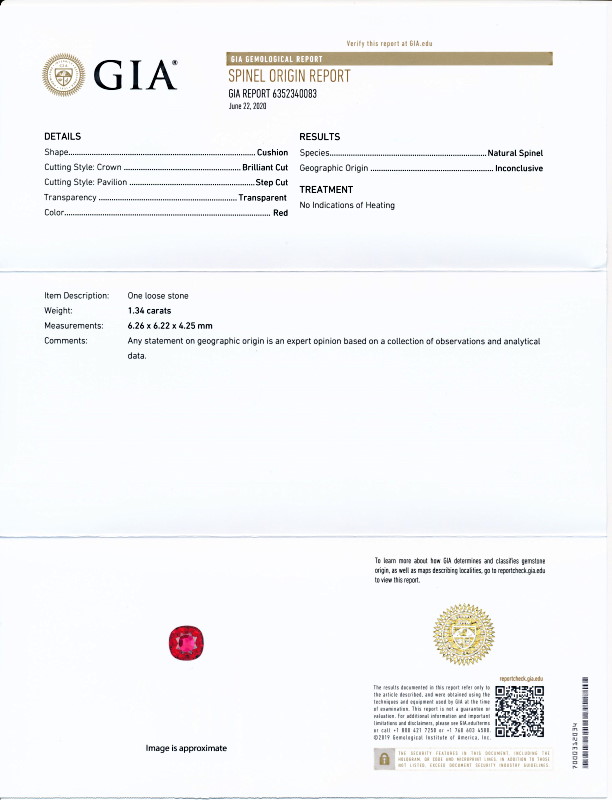 �ߥ��ޡ�����̵�����Υ�åɥԥͥ롦�ǹ⿧��1.34����åȡ��GIA���̽��դ���