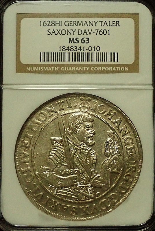 �ɥ��ġ���������1628ǯȯ�ԡ�1������롢MS63��ǹ����