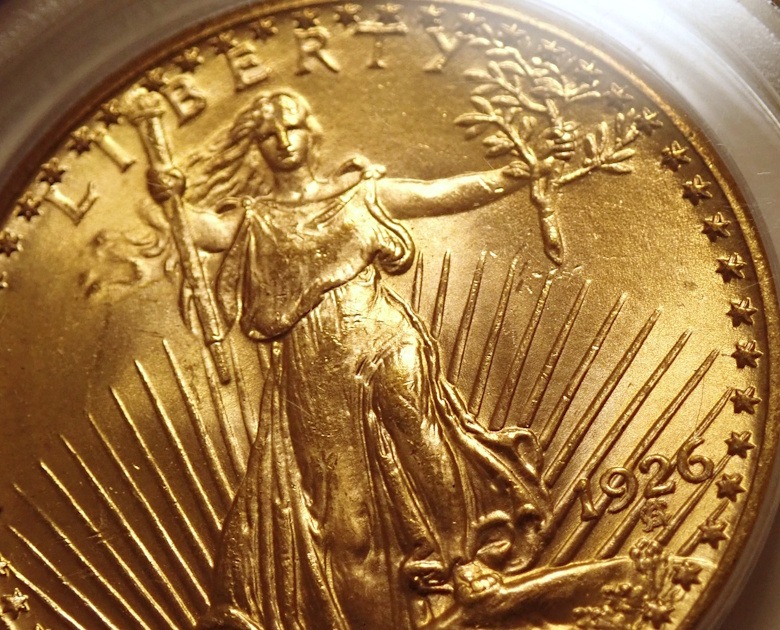 ����ꥫ1926ǯ20�ɥ롢MS66�����