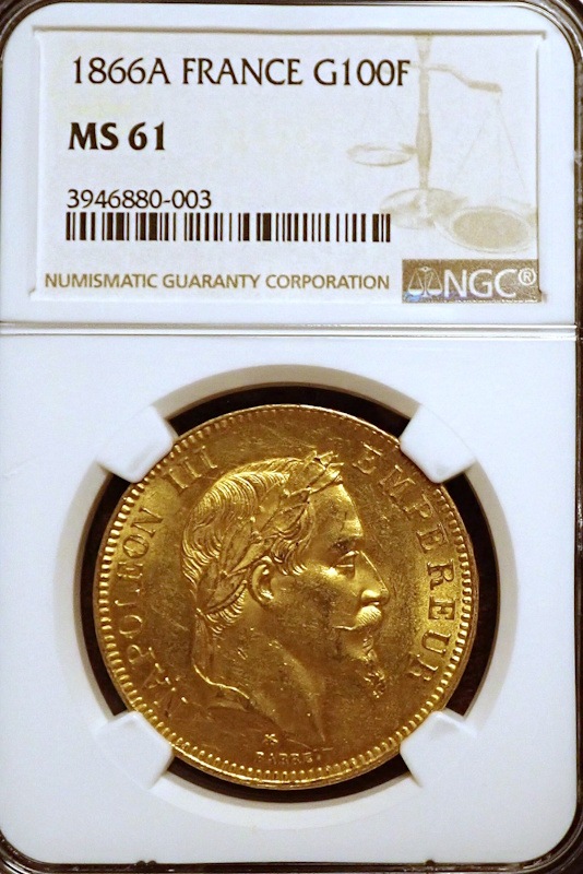 �ʥݥ쥪��100�ե��1866ǯ�ѥ�MS61