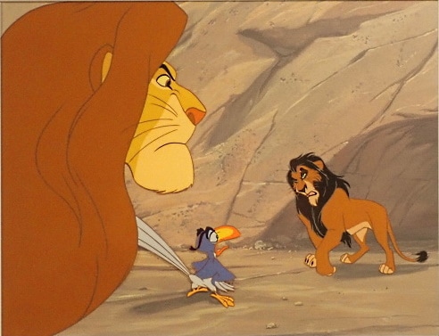 ライオンキングセル画