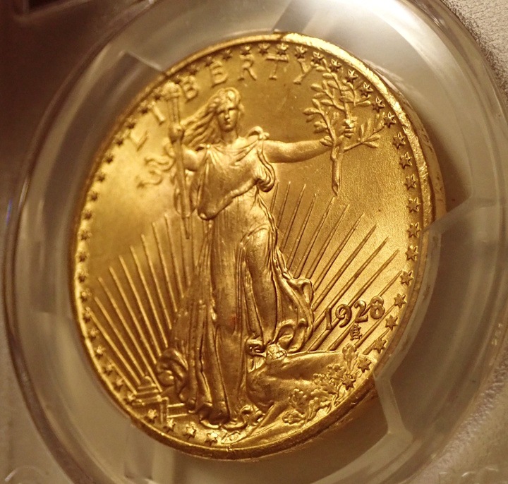 ꥫ1928ǯ20ɥ롢MS66ܹ